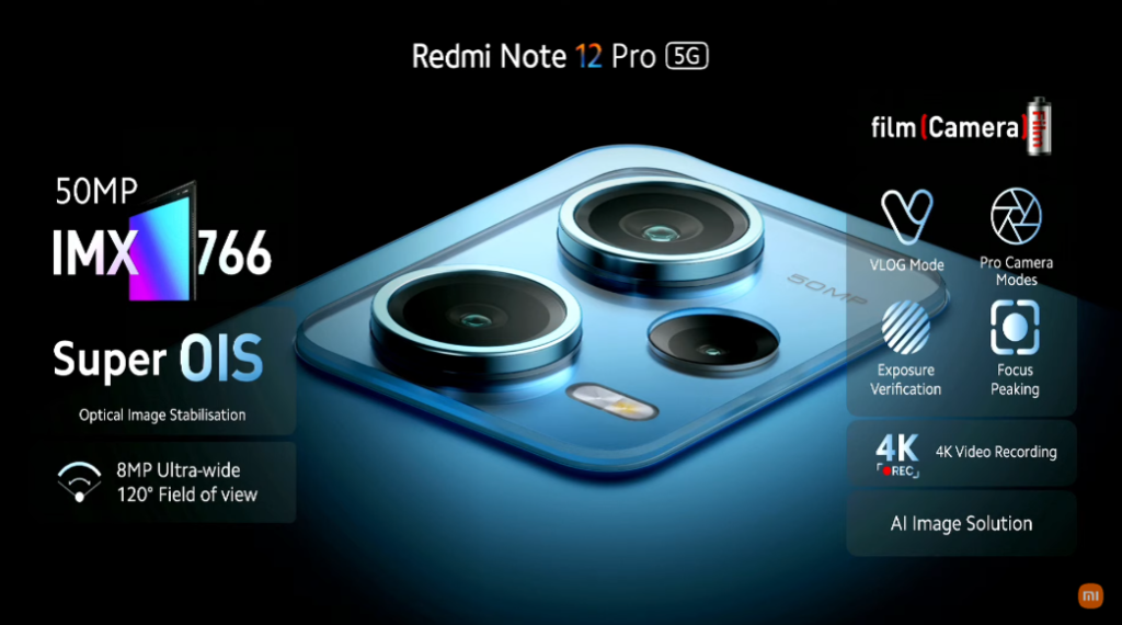 Redmi Note 12 Pro 5G Specifications